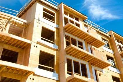 建設中の住宅群のイメージ