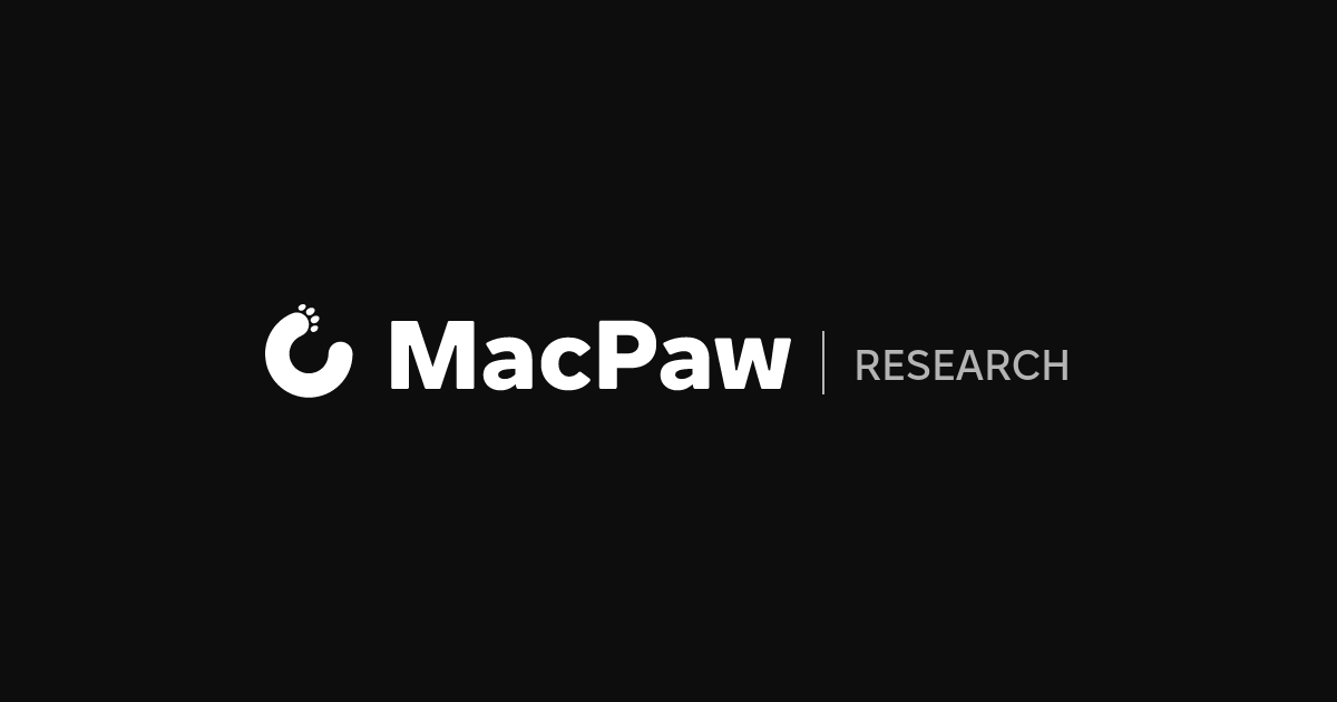 MacPawのオンデバイスAI研究部門であるMacPaw Researchの紹介画像